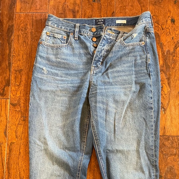 J. Crew Premium Straight high waisted button fly jeans size 26 - Picture 5 of 9